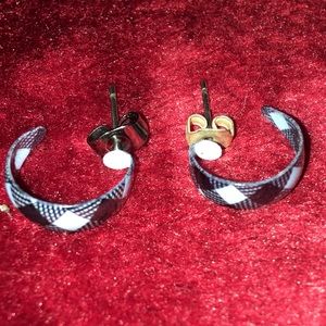 Plaid Earrings