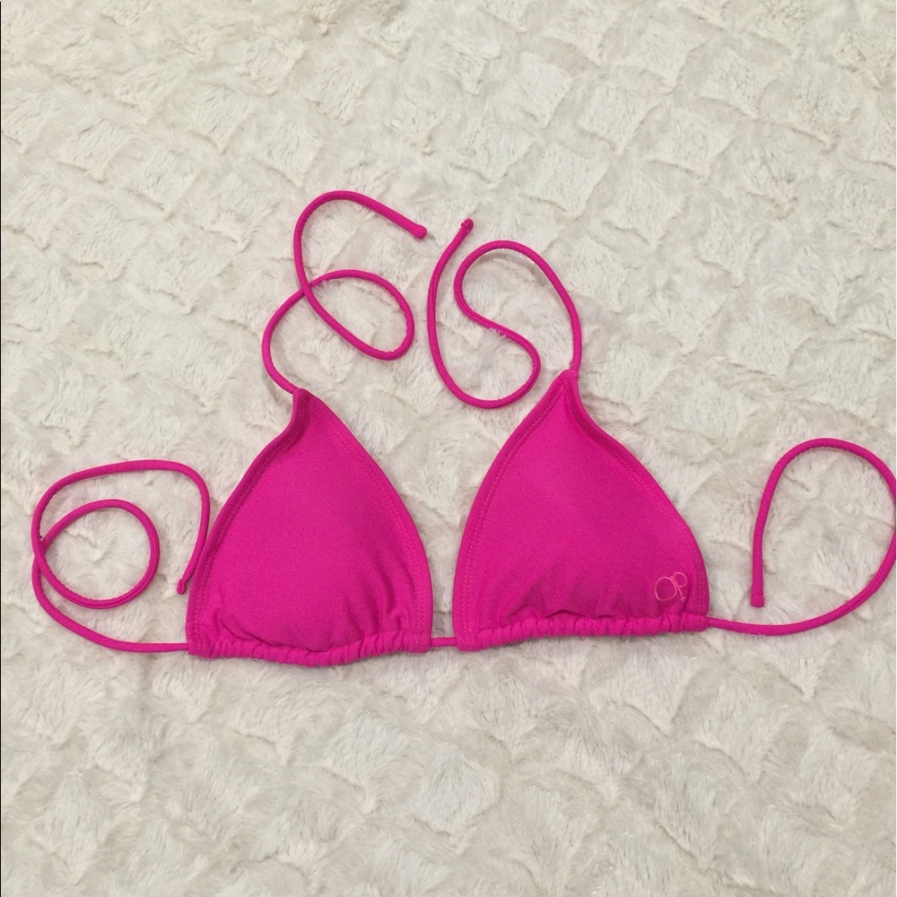 Hot Pink Bikini Top
