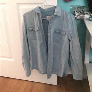 Jean button down
