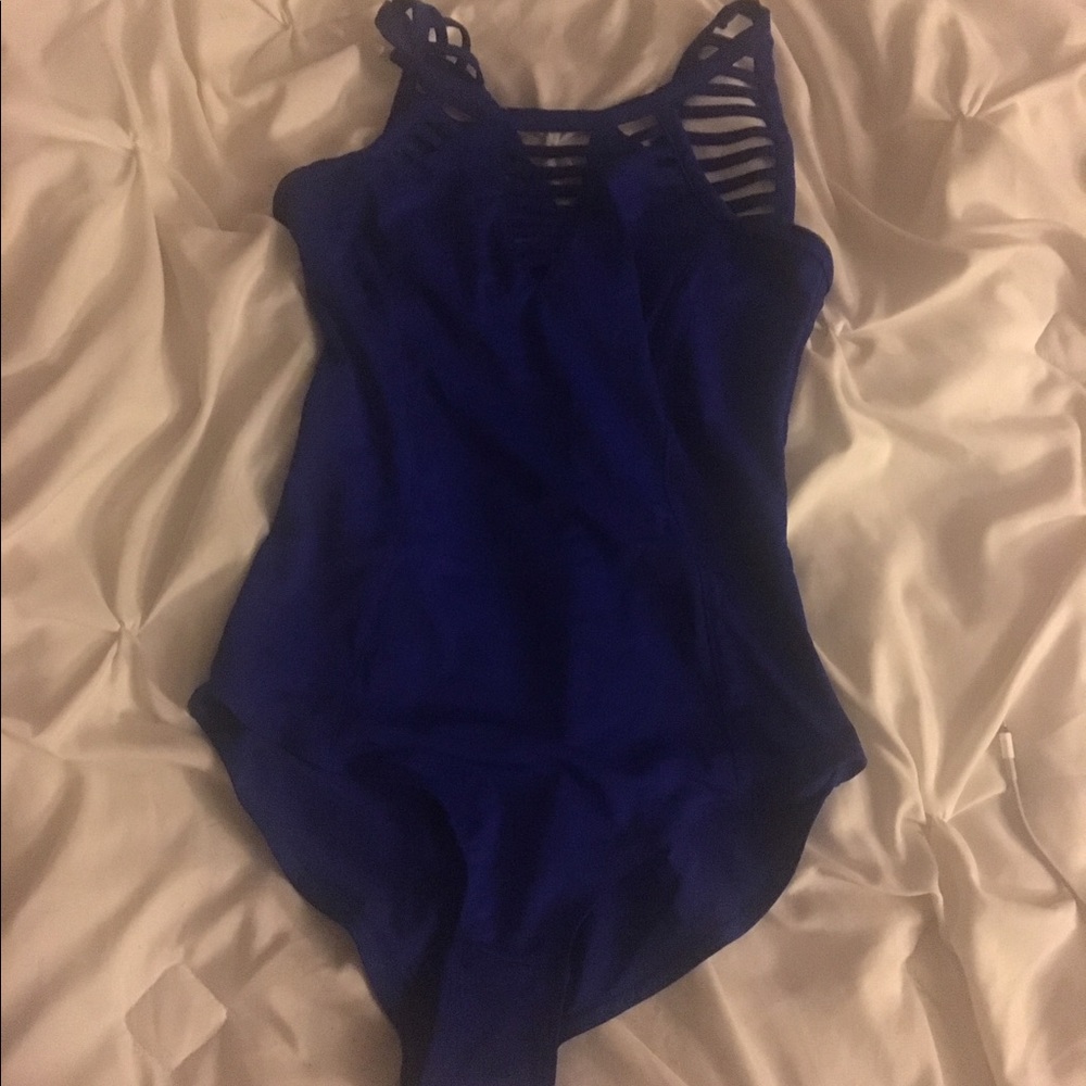 Blue one piece