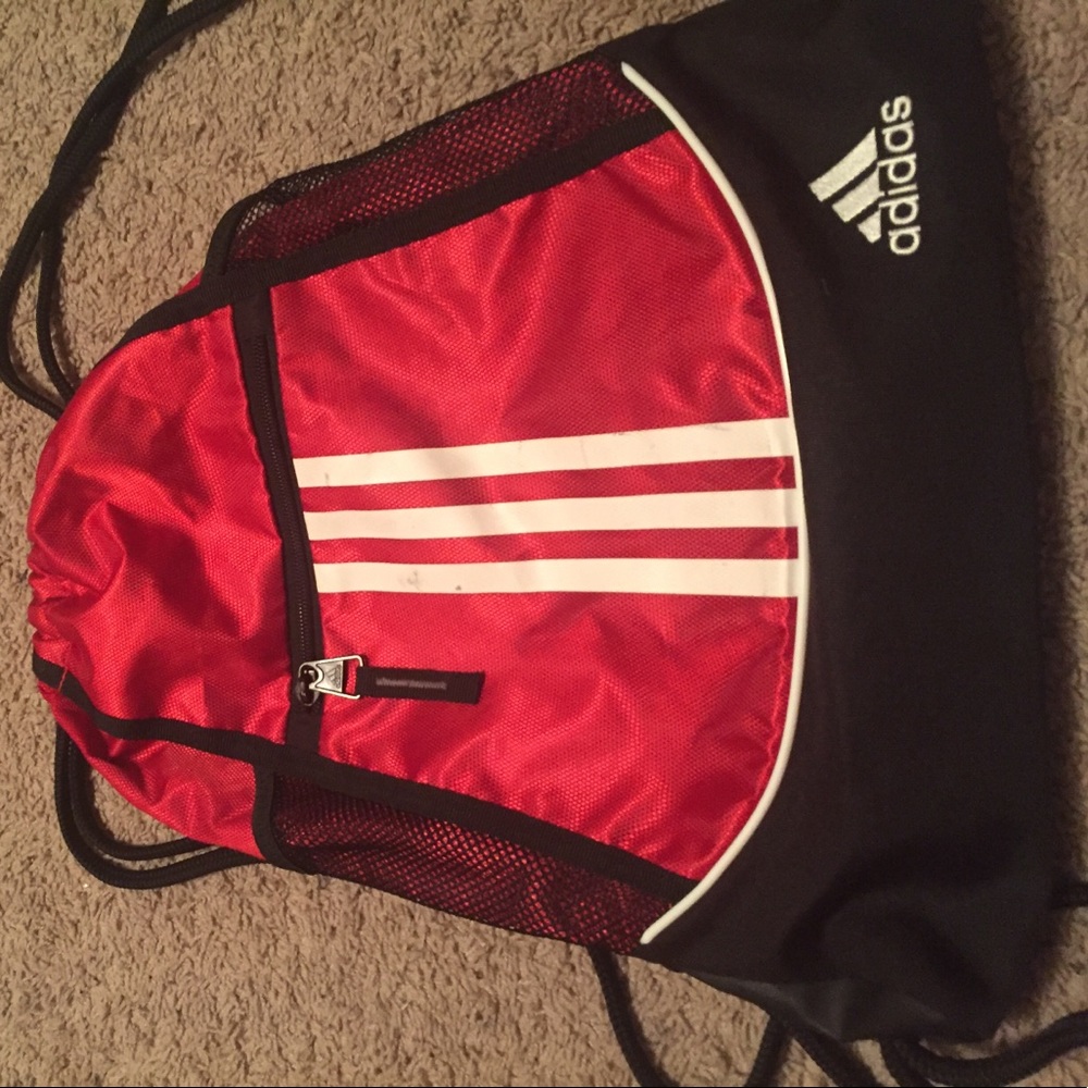 Adidas drawstring bag