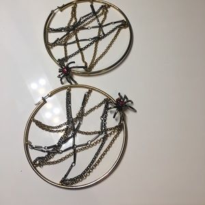 Betsey Johnson hoop earrings