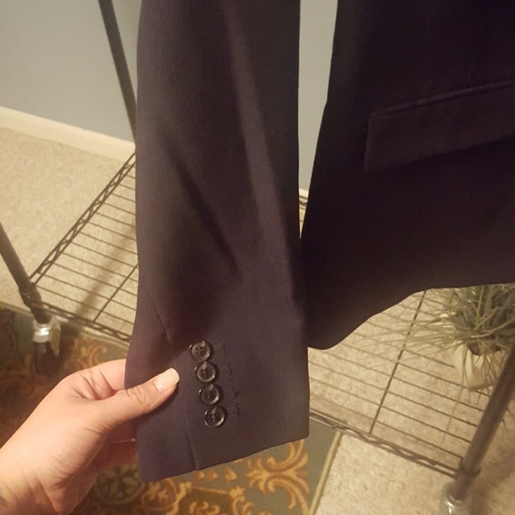 Navy suit blazer - Picture 3 of 4