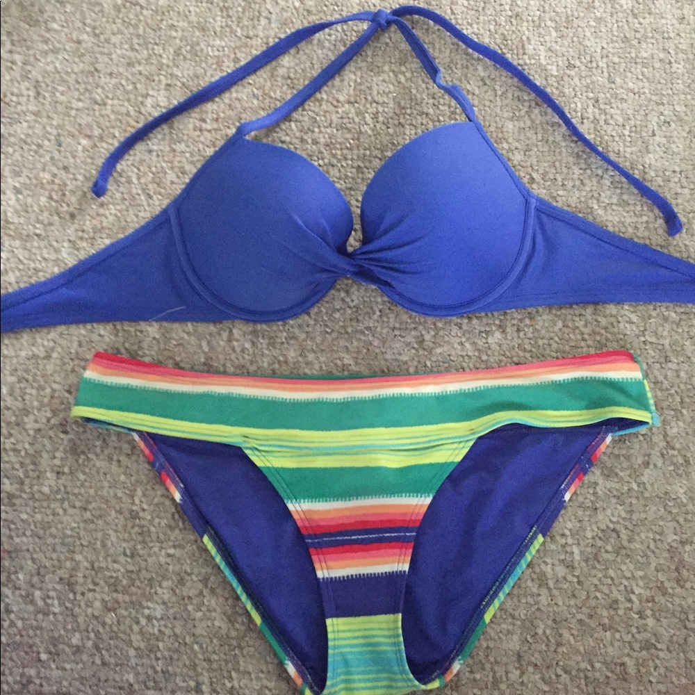 Aerie Bikini Top and Bottoms BUNDLE - Picture 1 of 4