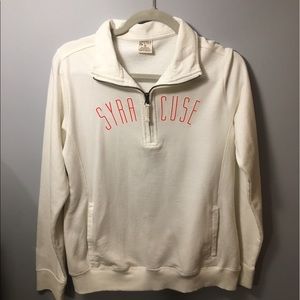 Syracuse University quarter zip sweatershirt