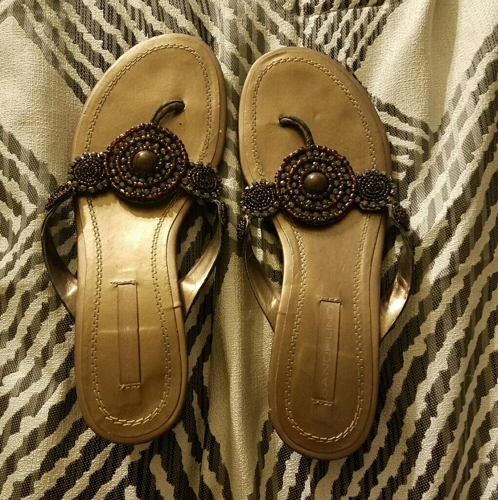 Cute beaded fashion sandals