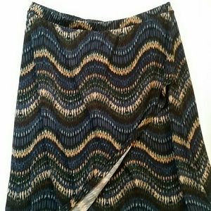Plus size ladies maxi skirt 1X