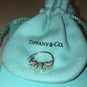 Authentic Tiffany & Co. Paloma Picasso Love Ring
