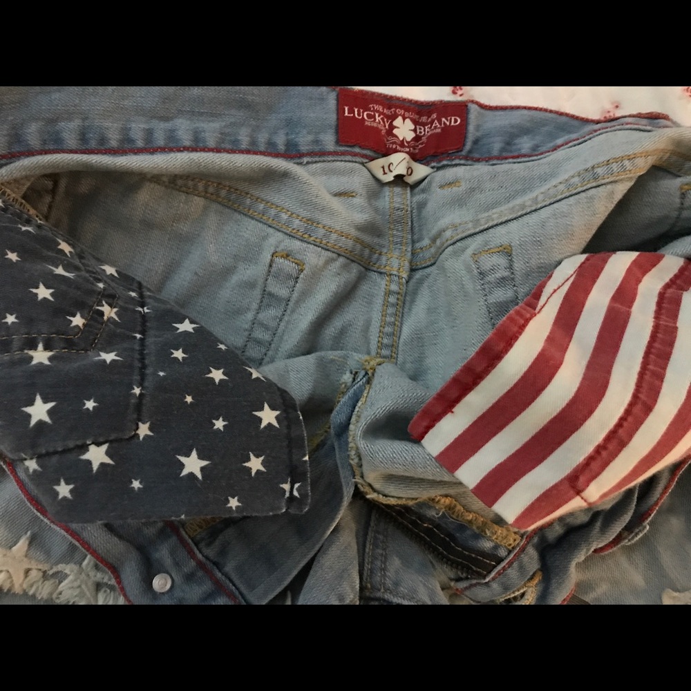 Lucky brand jean shorts