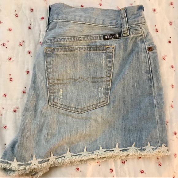Lucky brand jean shorts - Picture 5 of 7