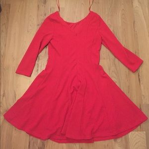 Red dress