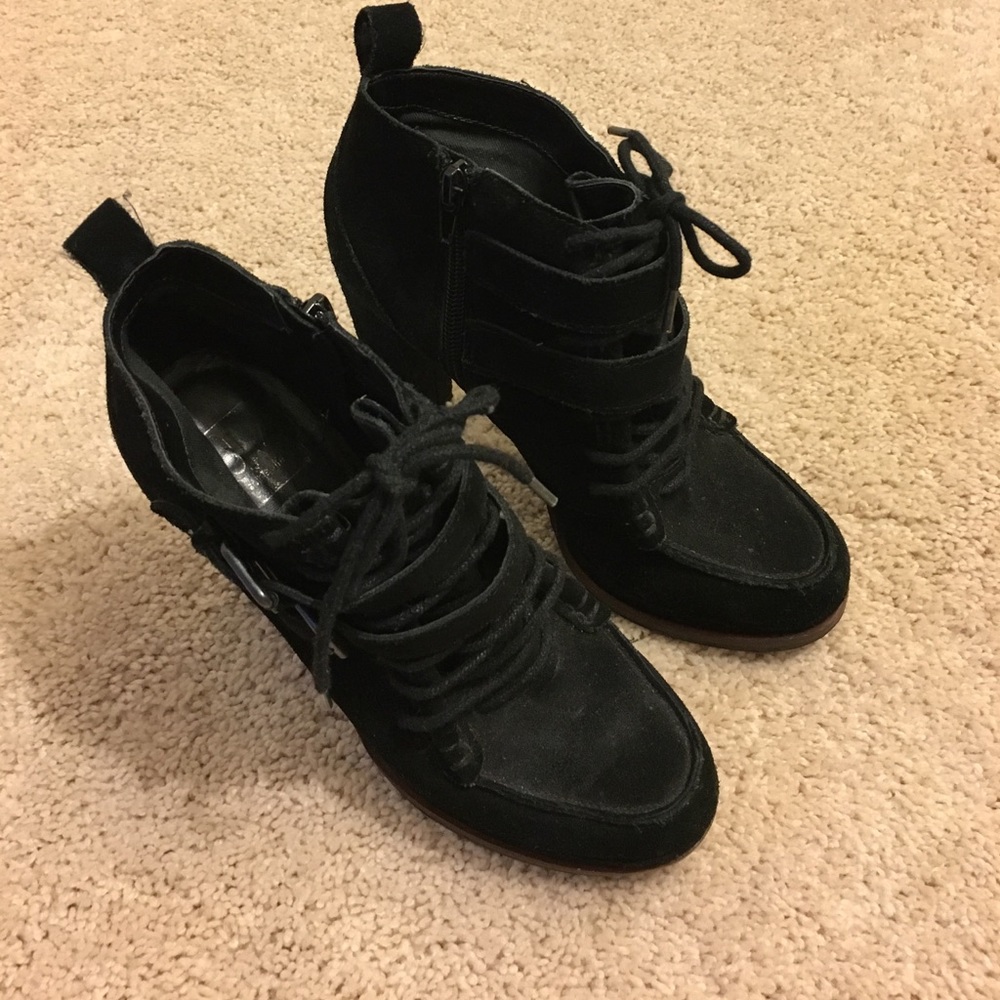 Dolce vita heeled booties.
