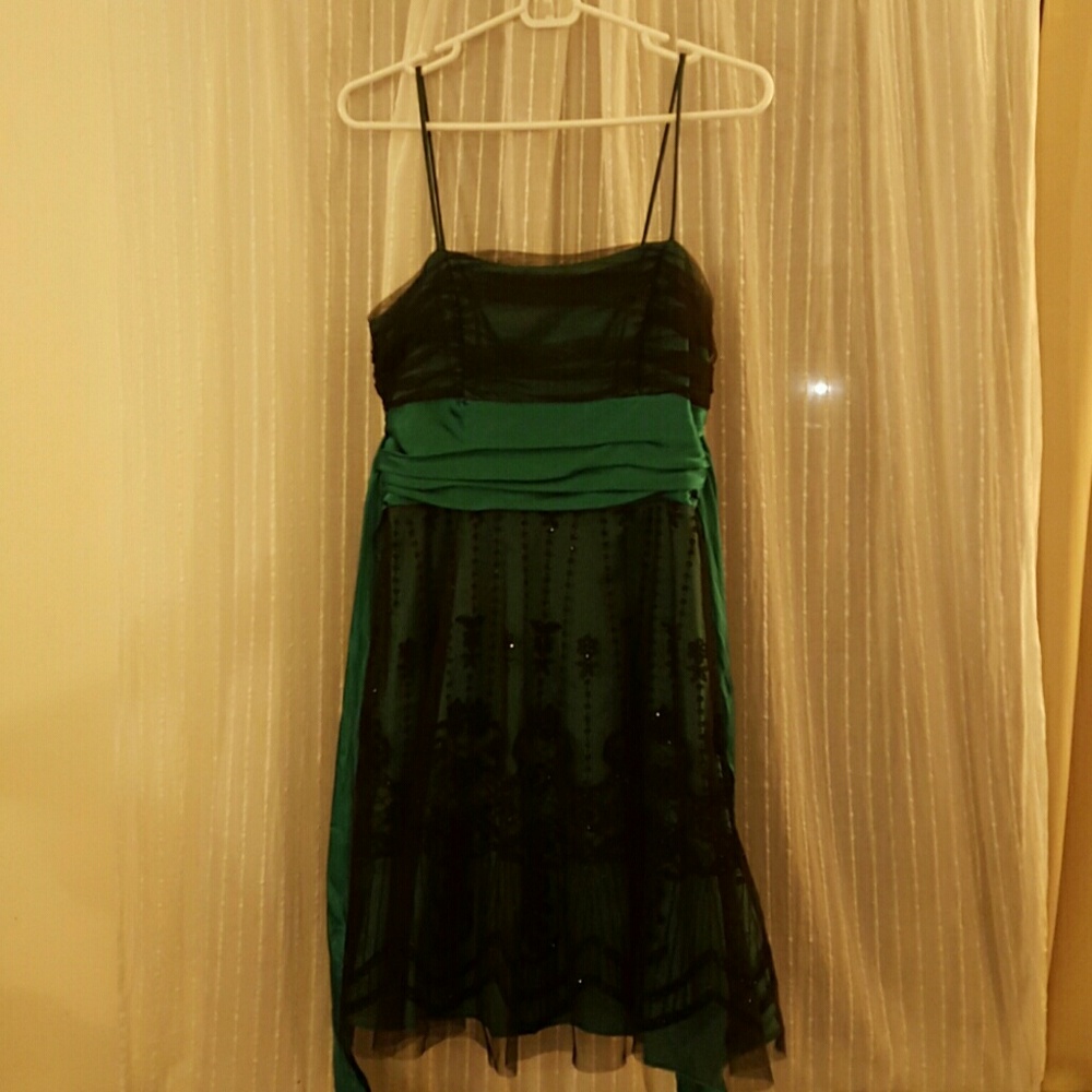 short green cocktail or prom dress