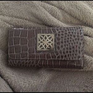 Snake print pattern wallet