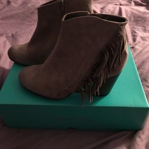 NEW Maurice's Fringe Booties
