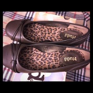 Mudd brand dress wedges - Size 8.5 - color Brown