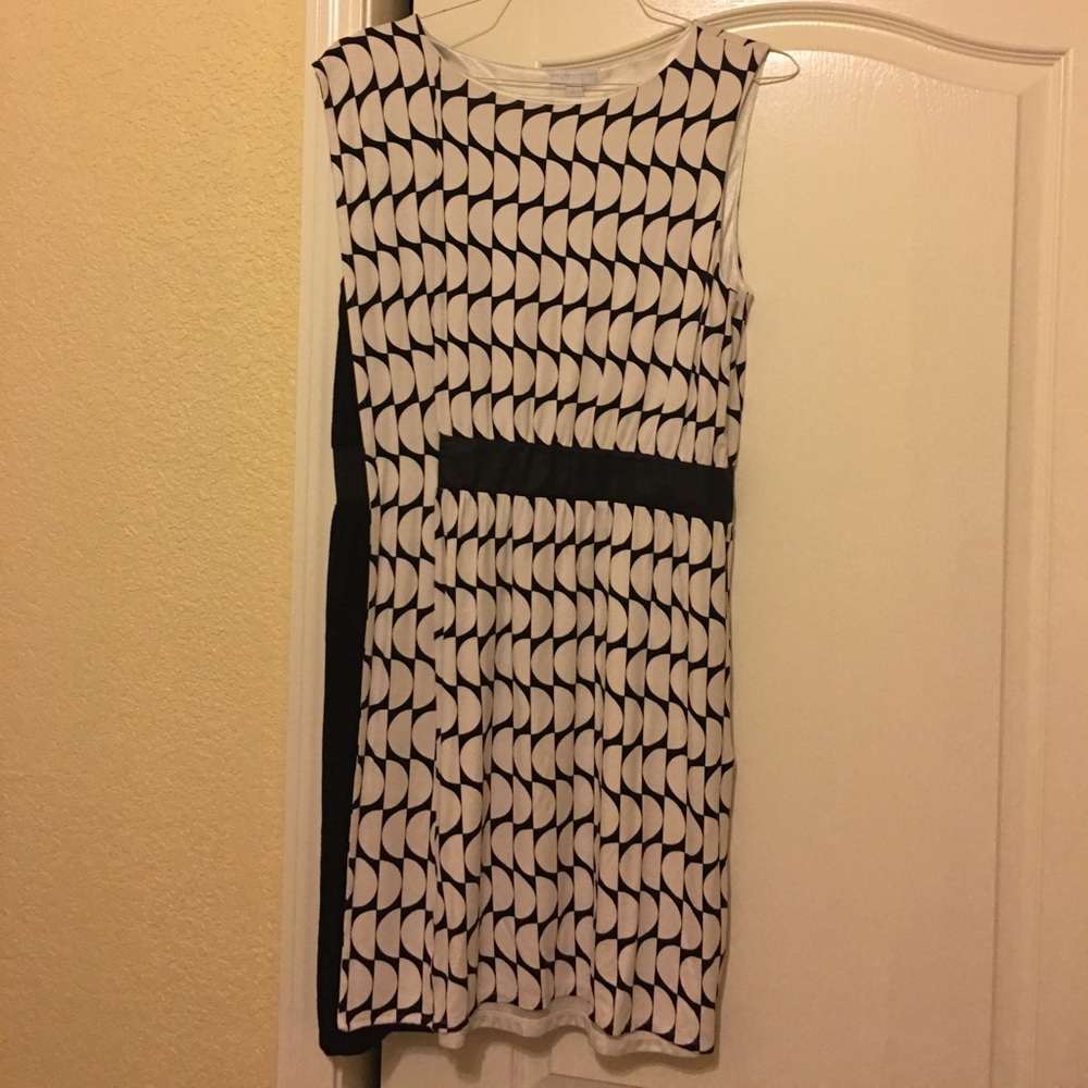 New York and Company black and white dot dress