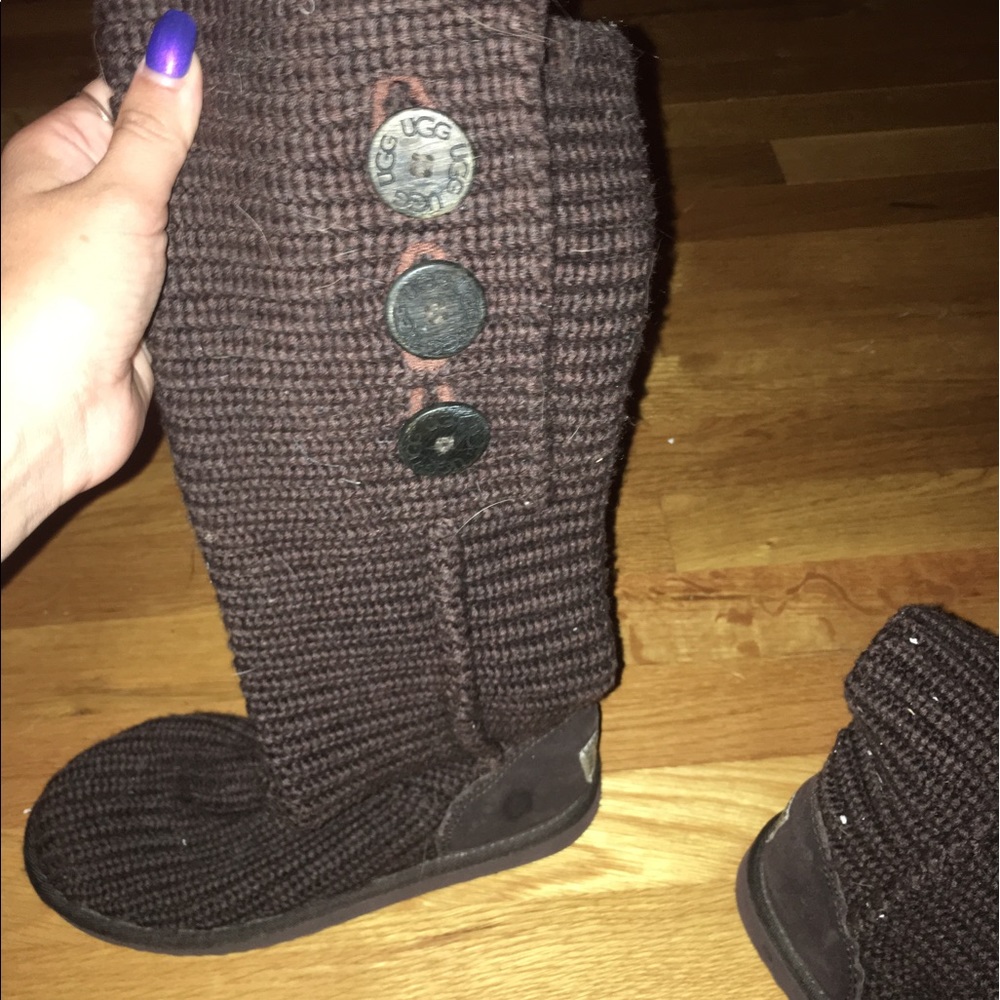 Knitted Ugg boots