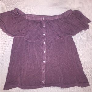 Off the shoulder top