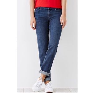 J.Jill Slim Boyfriend Straight Leg Jeans