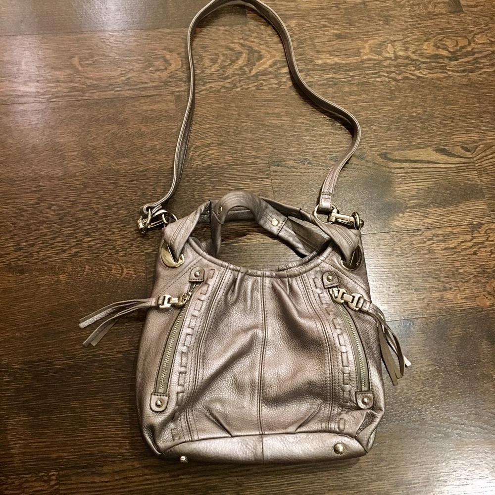 B. Makowsky Leather Purse