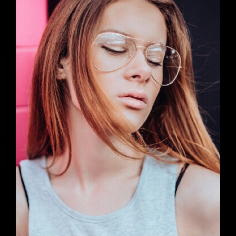 Clear Aviator Frames