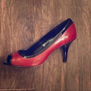 Kelly & Katie Peep Toe Pump