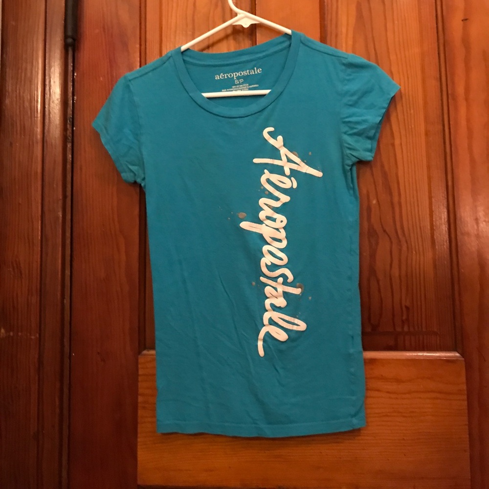 Blue Aeropostale Graphic Tee