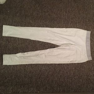 White Nike Pro Running Pants
