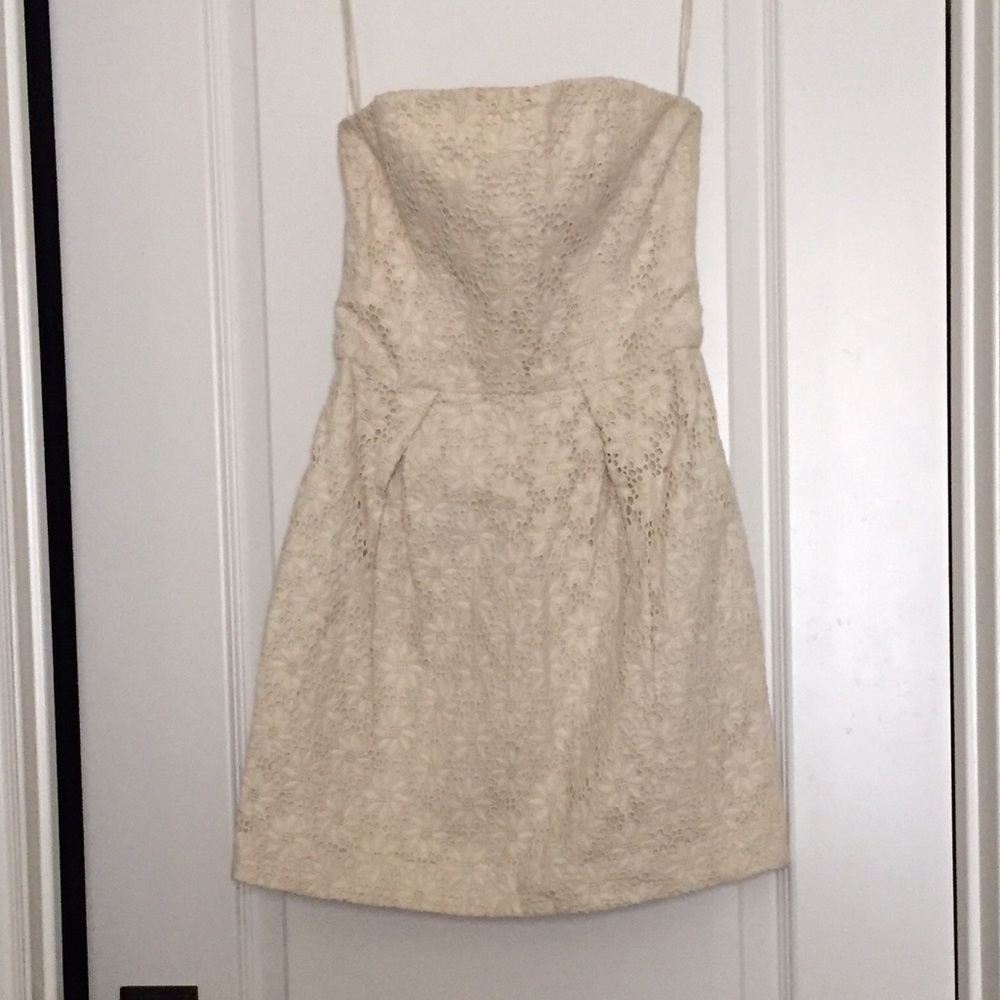 French Connection eyelet dress
