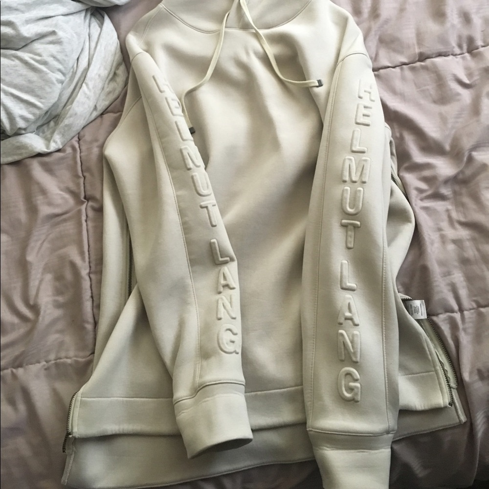 Helmut Lang baige hoodie