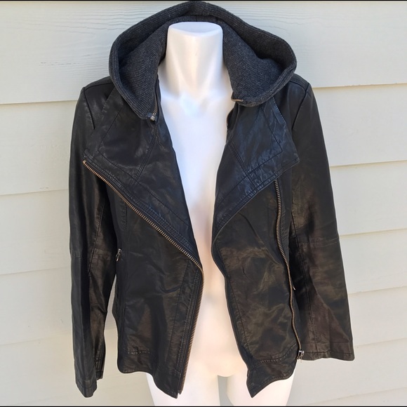 Free People Jackets & Blazers - 🎉Host Pick 🎉Free People Black Leather Jacket