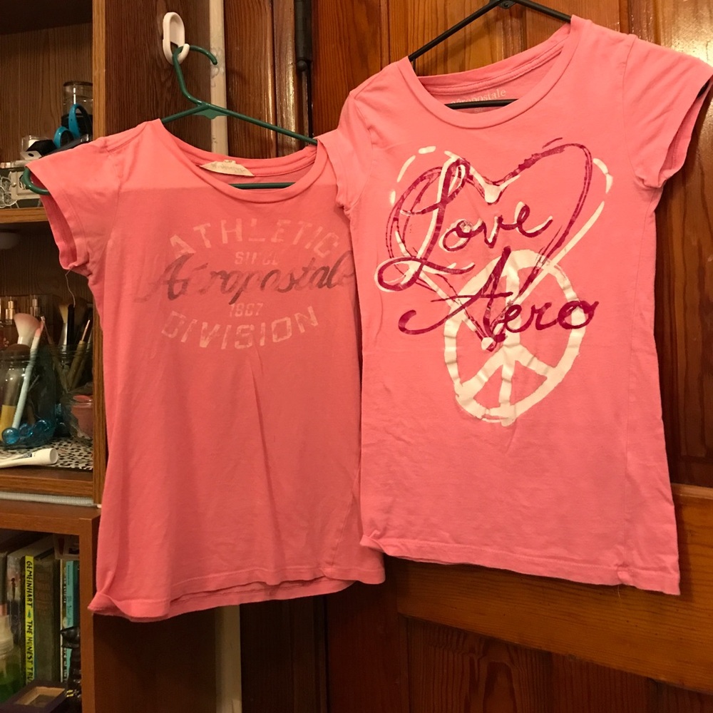 2pk. Bundle Pink Aeropostale Shirts