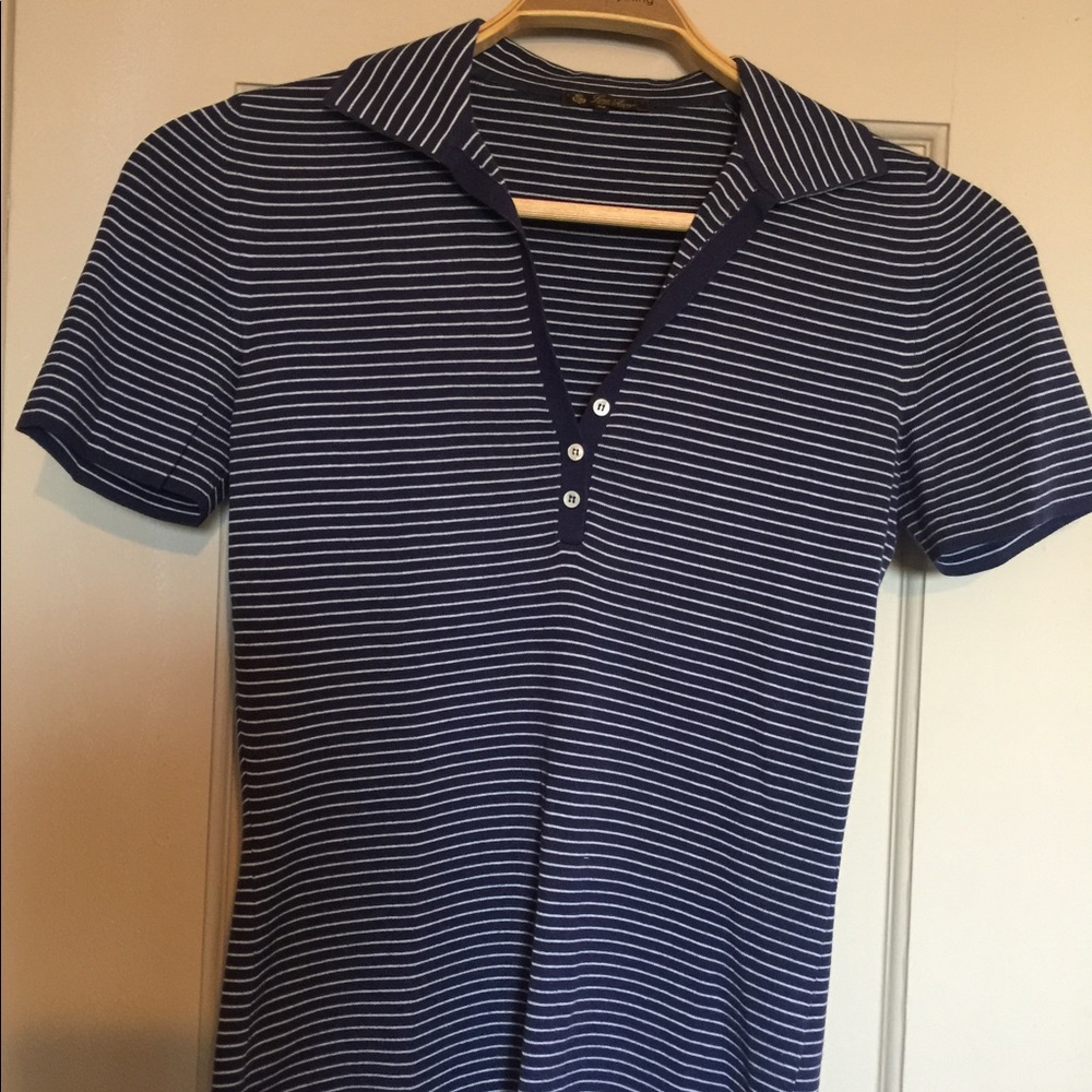 Loro Piana Striped Polo Shirt