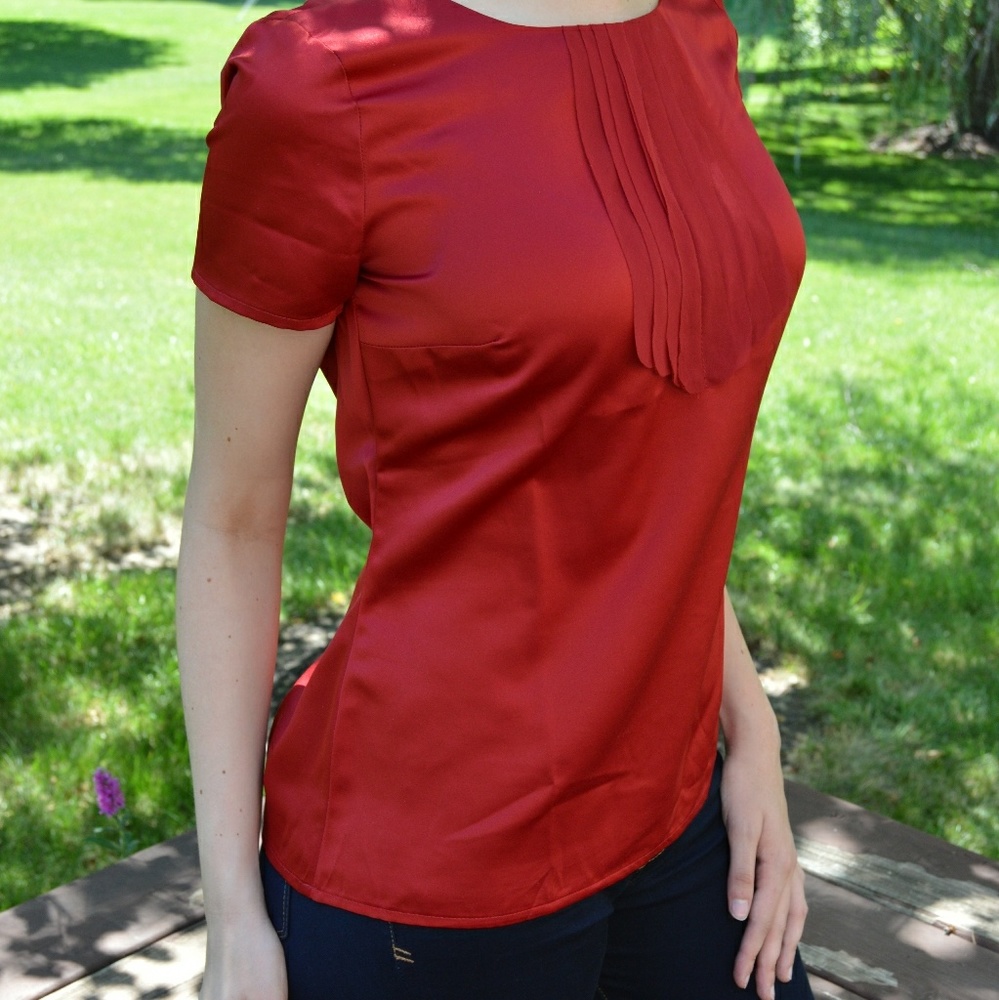 Sexy and Elegant Red Top