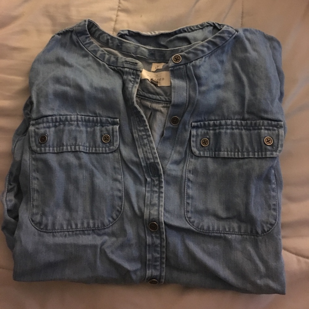 Loft denim long sleeve