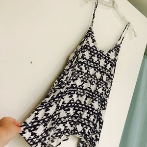 XL Target Geometric Tribal Print Tank Top
