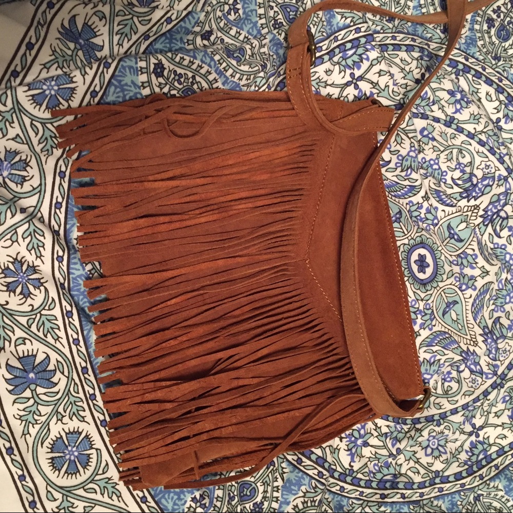 Steve Madden Fringe Crossbody