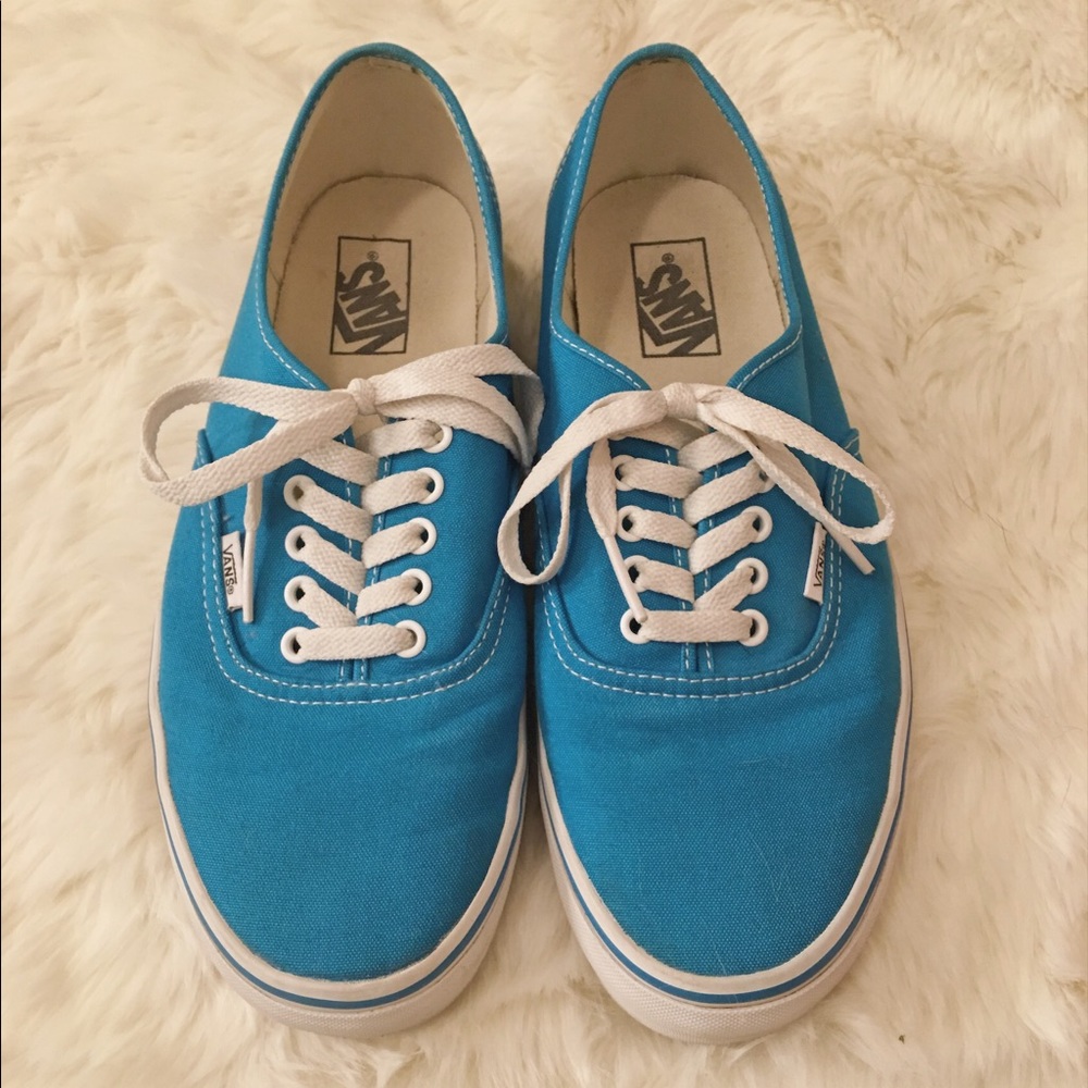 SOLD Methyl Blue/True White Vans š - Picture 1 of 6