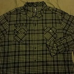 LRG Brand Button Up