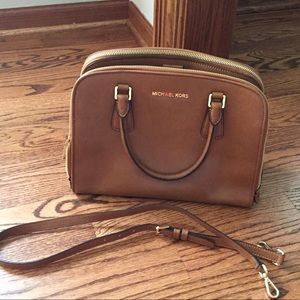 Authentic Michael Kors Leather Satchel