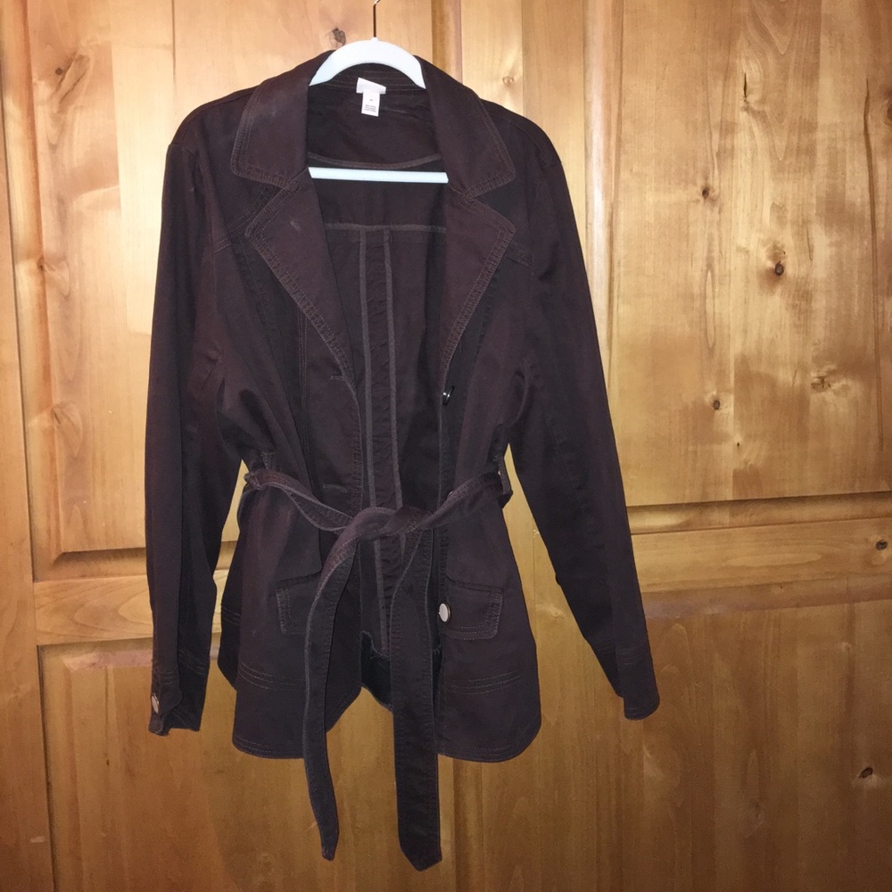 Women's brown jacket