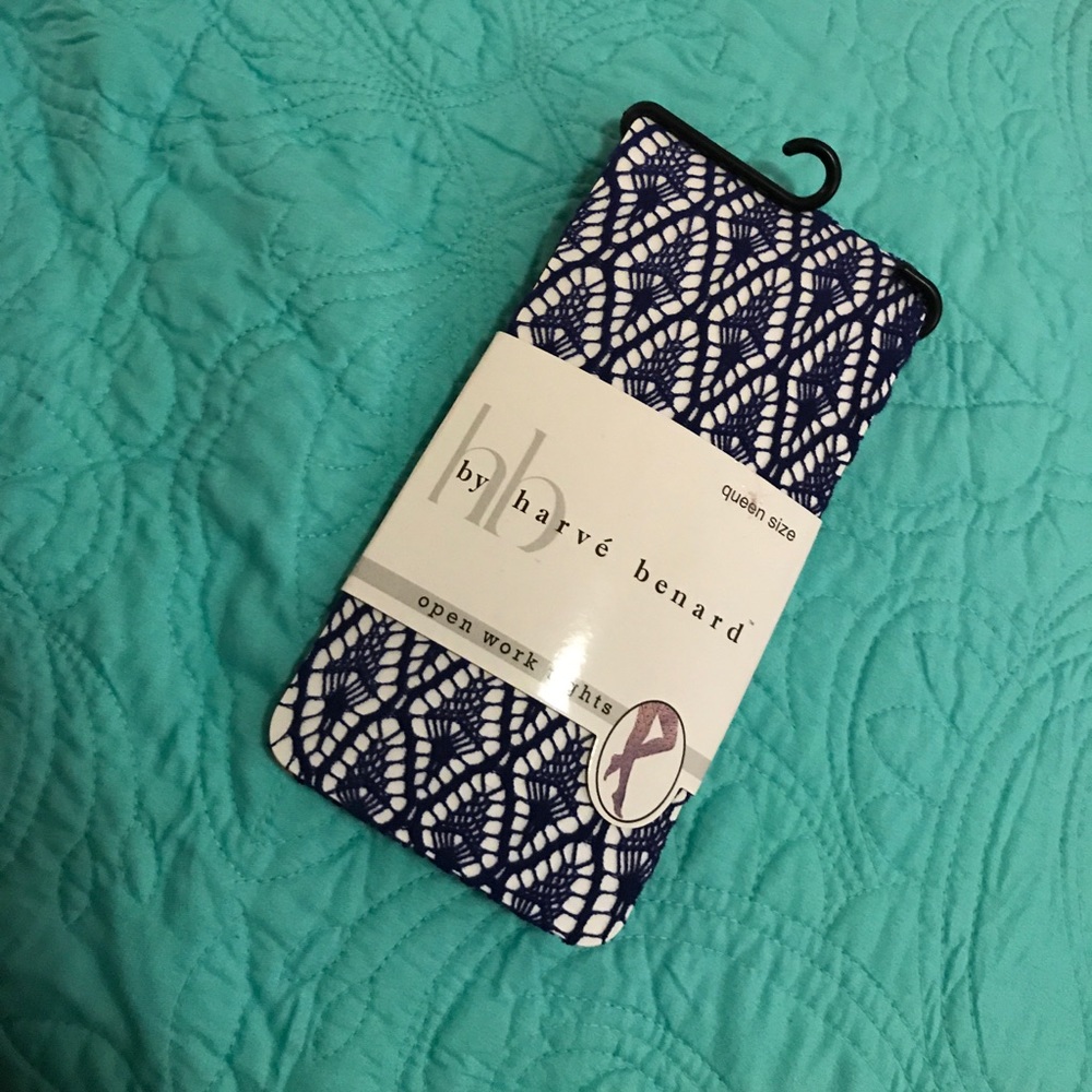 🔥HB blue open tights