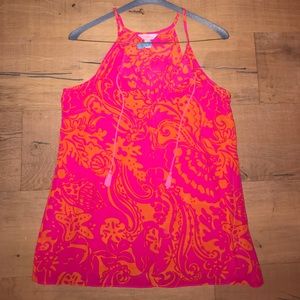 BARELY WORN Lilly Pulitzer silk top