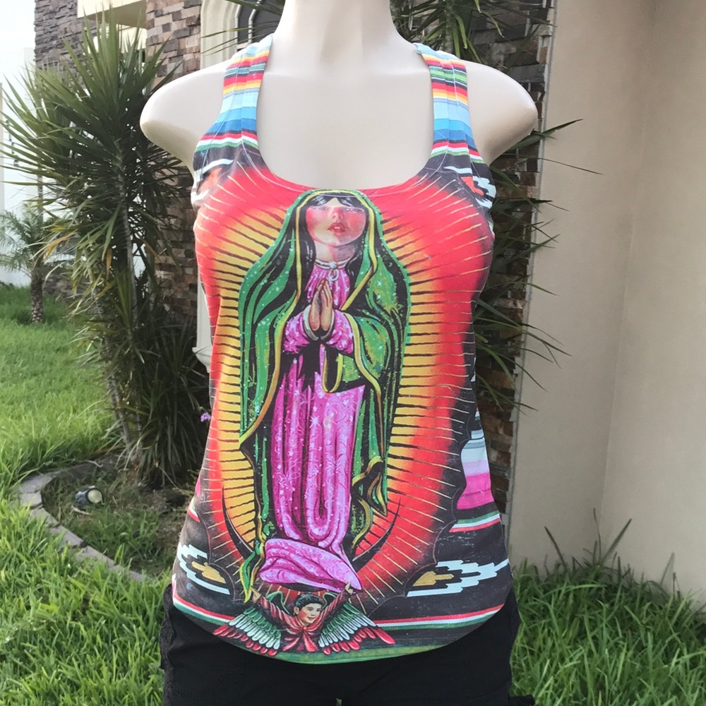 Our Lady of Guadalupe Tank Top Shirt