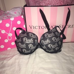PINK wear everywhere push up bra