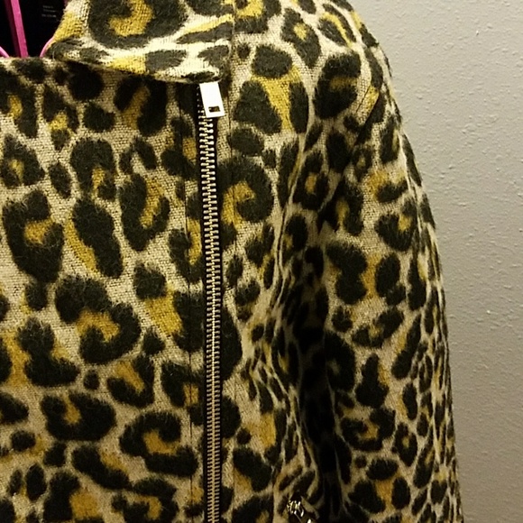 Topshop animal print jacket - Picture 2 of 4