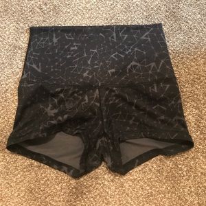 Lululemon High Waisted Boogie Shorts