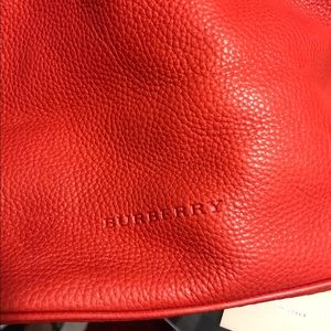 Large Burberry Bucket Tote