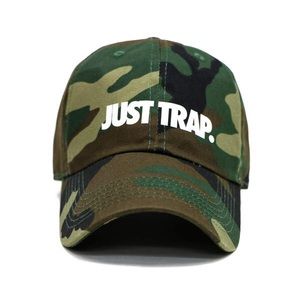 SuperlineATL Accessories - 🚫Sold🚫Just Trap Dad Cap - Camo SuperlineATL Accessories - 🚫Sold🚫Just Trap Dad Cap - Camo
